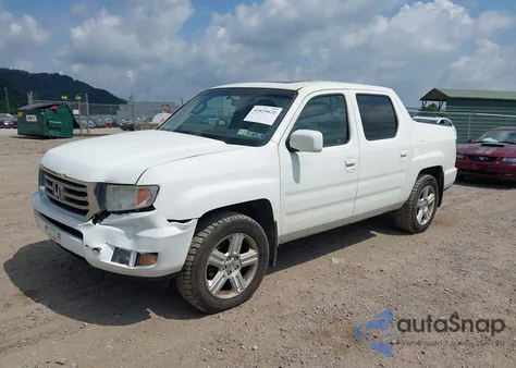 2012 Honda Ridgeline Rtl from USA, damaged, VIN 5FPYK1F52CB458531